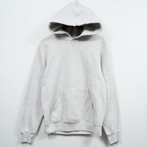 Russell Athletic Dri-Power Hoodie Ash Gray Pullover Sweatshirt S